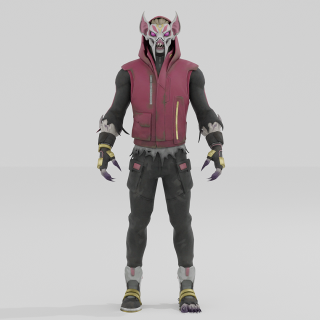 Stealth Driftwalker - Fotnite Modèle 3D .c4d .max .obj .3ds .fbx .stl .blend 