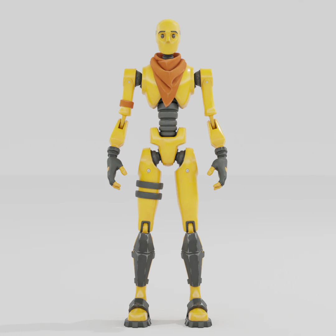 Dummy - Fortnite 3D Model .c4d .max .obj .3ds .fbx .stl .blend 