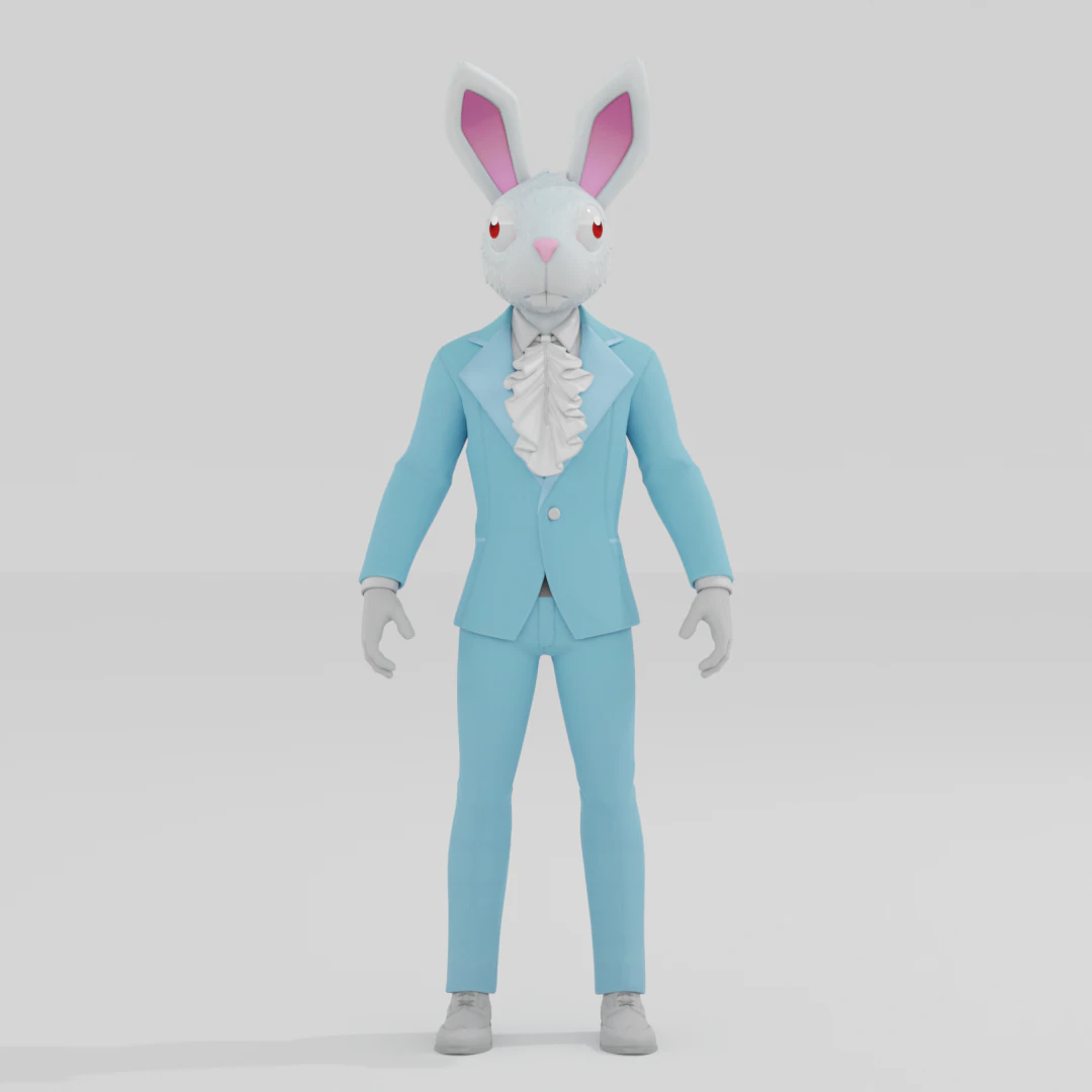 Dutch - Fortnite 3D Model .c4d .max .obj .3ds .fbx .stl .blend
