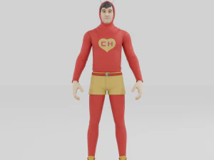 El Chapulin Colorado - Fortnite 3D Model