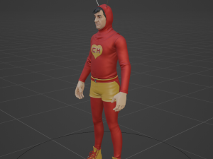 El Chapulin Colorado - Fortnite 3D Model