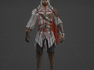 Ezio Auditore - Fortnite Modelo 3D