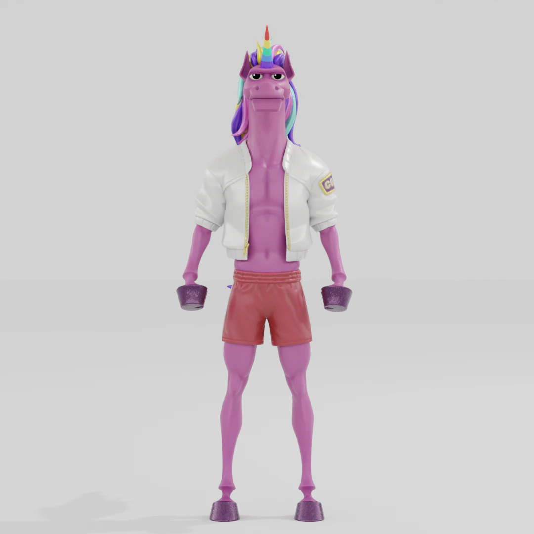 Fabio Sparklemane - Fortnite 3D Model .c4d .max .obj .3ds .fbx .stl .blend 