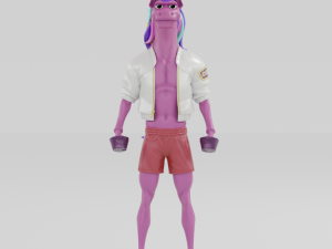 Fabio Sparklemane - Fortnite 3D Model