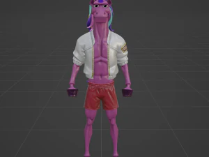 Fabio Sparklemane - Fortnite 3D Model