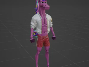 Fabio Sparklemane - Fortnite 3D Model