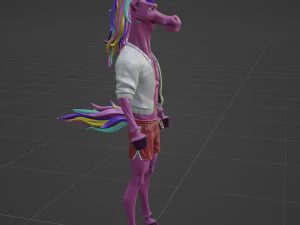 Fabio Sparklemane - Fortnite 3D Model