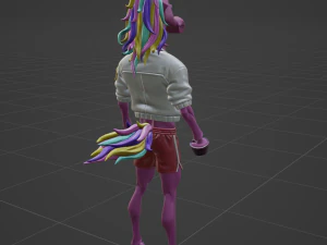 Fabio Sparklemane - Fortnite 3D Model