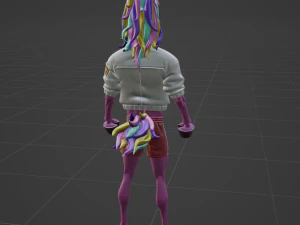 Fabio Sparklemane - Fortnite 3D Model