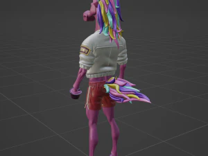 Fabio Sparklemane - Fortnite 3D Model