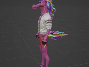 Fabio Sparklemane - Fortnite 3D Model