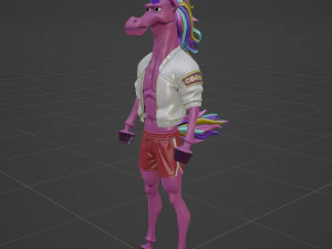 Fabio Sparklemane - Fortnite 3D Model