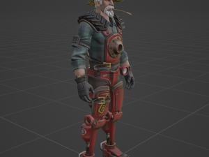 Farmer Steel - Fortnite 3D 模型