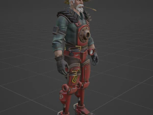 Farmer Steel - Fortnite 3D Model
