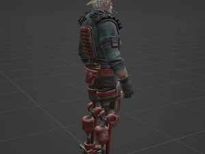 Farmer Steel - Fortnite 3D Model