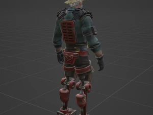 Farmer Steel - Fortnite 3D Model