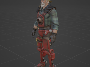 Farmer Steel - Fortnite 3D 模型