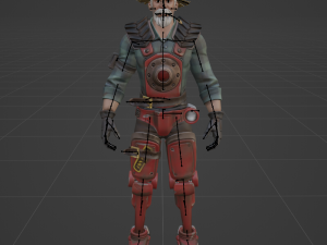Farmer Steel - Fortnite 3D 模型