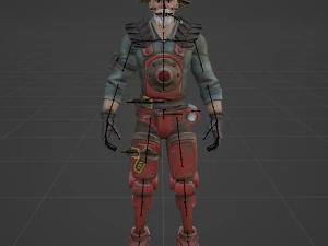 Farmer Steel - Fortnite 3D Model