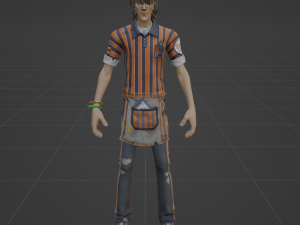 Dennis - Fortnite Modelo 3D