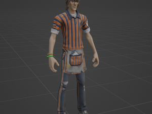 Dennis - Fortnite Modelo 3D