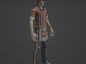 Dennis - Fortnite Modelo 3D