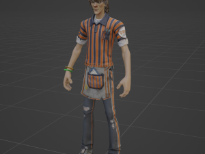 Dennis - Fortnite Modelo 3D