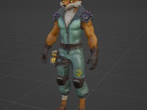 Fennix - Fortnite Modelo 3D