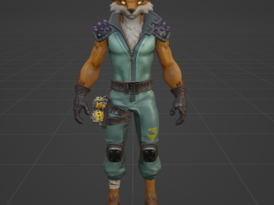 Fennix - Fortnite Modelo 3D
