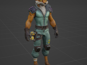 Fennix - Fortnite Modelo 3D