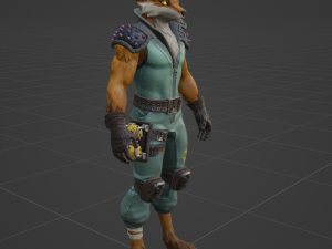 Fennix - Fortnite Modelo 3D