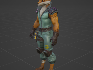 Fennix - Fortnite Modelo 3D