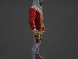 Festive Doggo - Fortnite 3D Model
