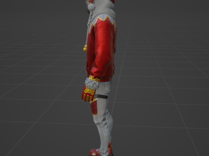 Festive Doggo - Fortnite Modelo 3D