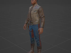 Finn - Fortnite 3D Model