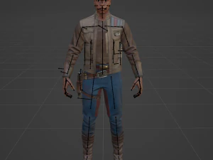 Finn - Fortnite 3D Model