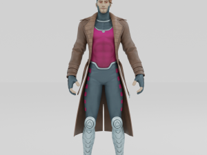 Gambit - Fortnite 3D Model