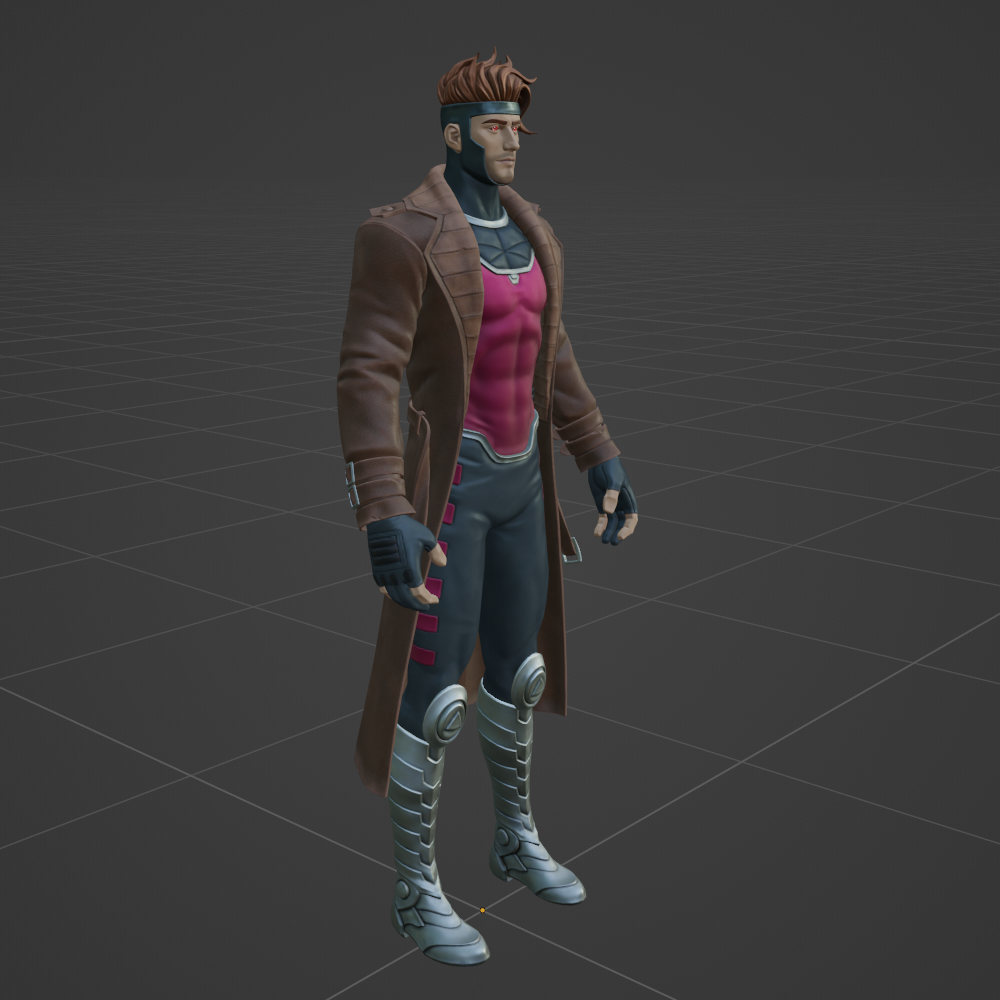 Gambit - Fortnite 3D Модель In Мужчина 3DExport