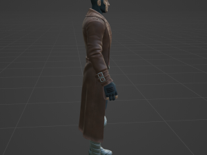 Gambit - Fortnite 3D Модель