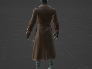 Gambit - Fortnite 3D Модель