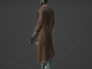 Gambit - Fortnite 3D Модель