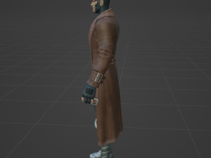 Gambit - Fortnite 3D Модель