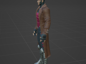 Gambit - Fortnite 3D Модель