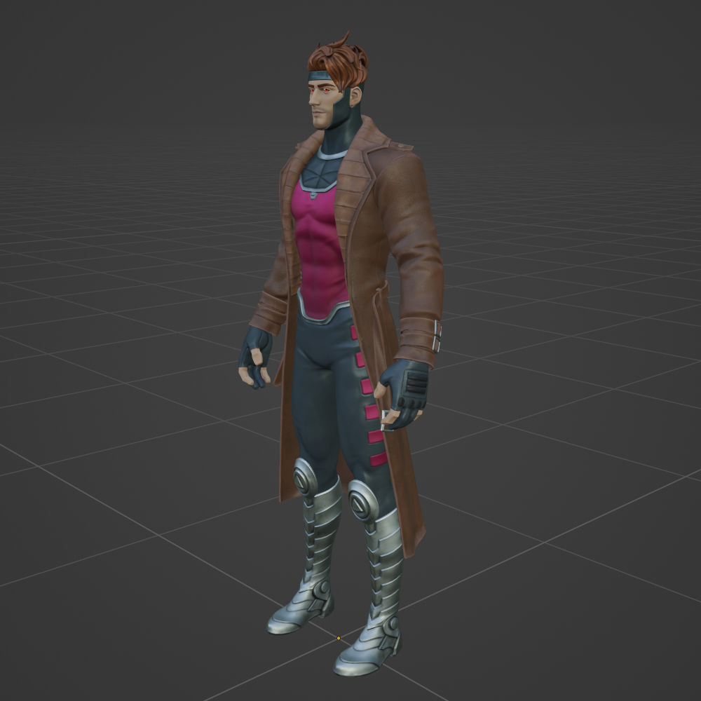 Gambit - Fortnite 3D Модель In Мужчина 3DExport