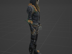 Grave - Fortnite 3D Model