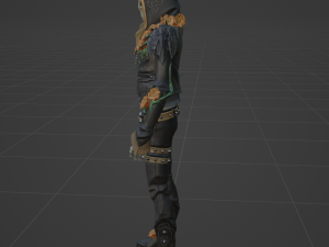 Grave - Fortnite 3D Model