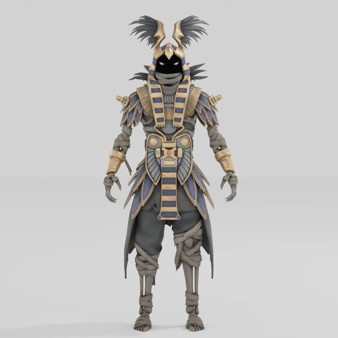 Graven - Fortnite 3D Model .c4d .max .obj .3ds .fbx .stl .blend 