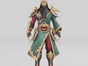 Guan Yu - Fortnite Modèle 3D