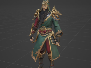 Guan Yu - Fortnite 3D Модель