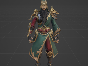 Guan Yu - Fortnite 3D Модель